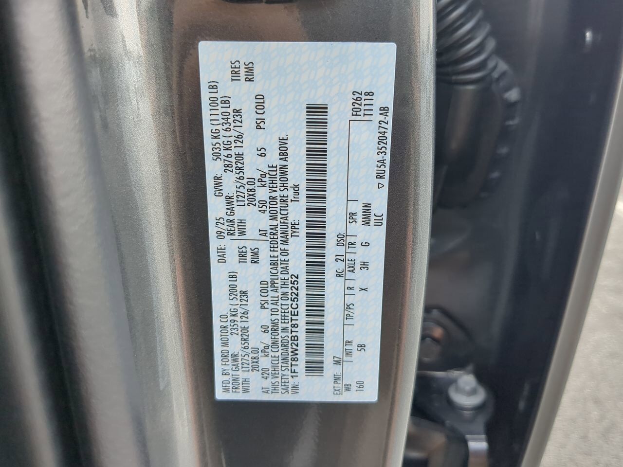 2026 Ford Super Duty F-250 SRW LARIAT Appleton WI