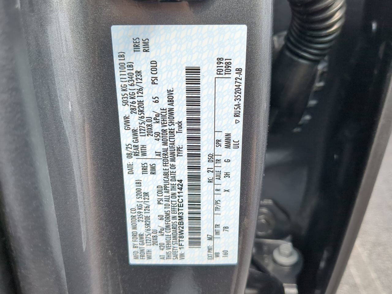 2026 Ford Super Duty F-250 SRW Platinum Appleton WI