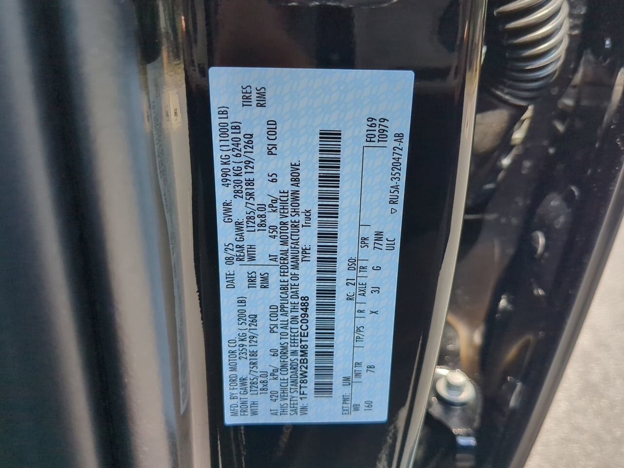 2026 Ford Super Duty F-250 SRW Platinum Tremor Appleton WI