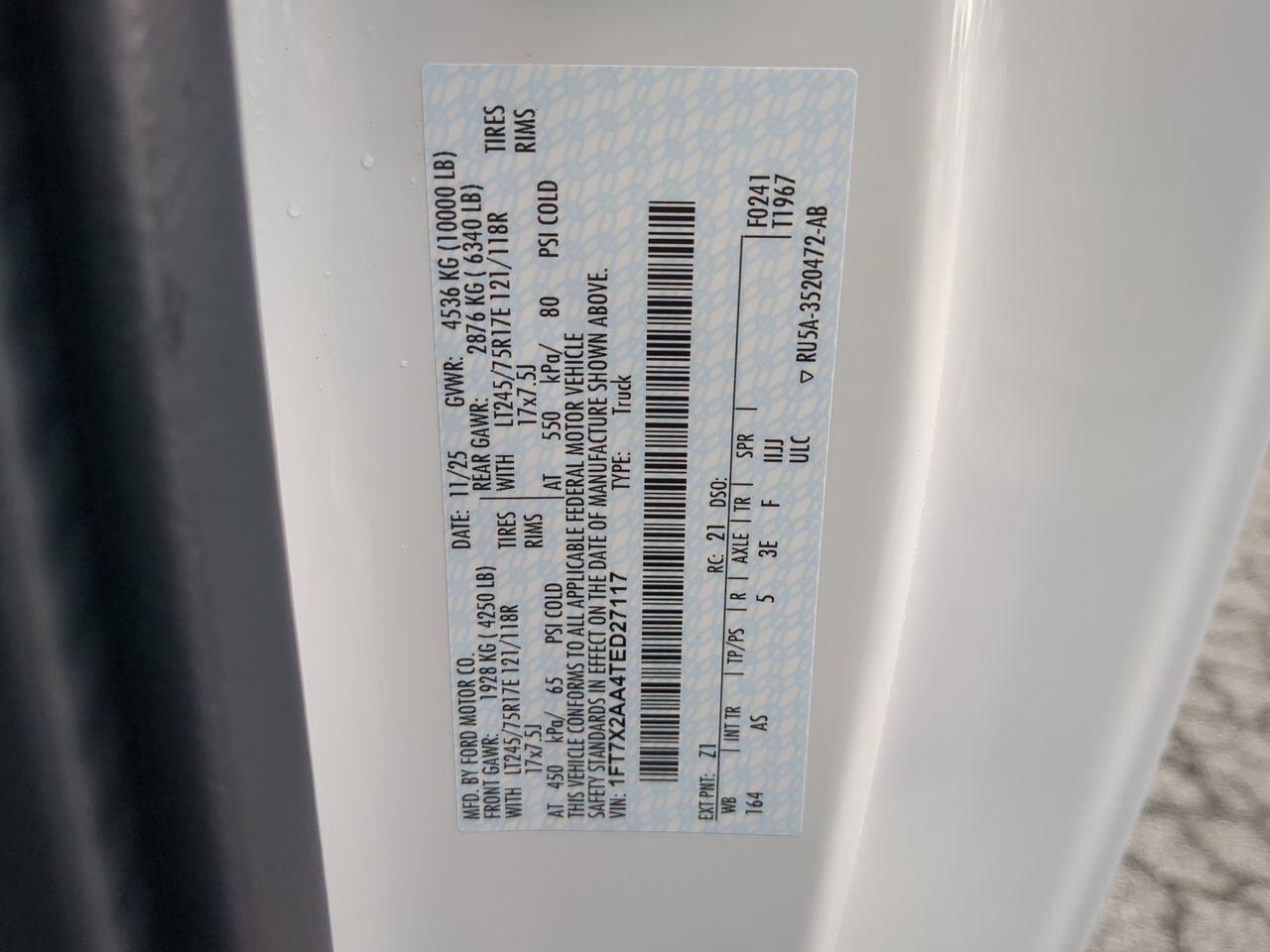 2026 Ford Super Duty F-250 SRW XL Appleton WI