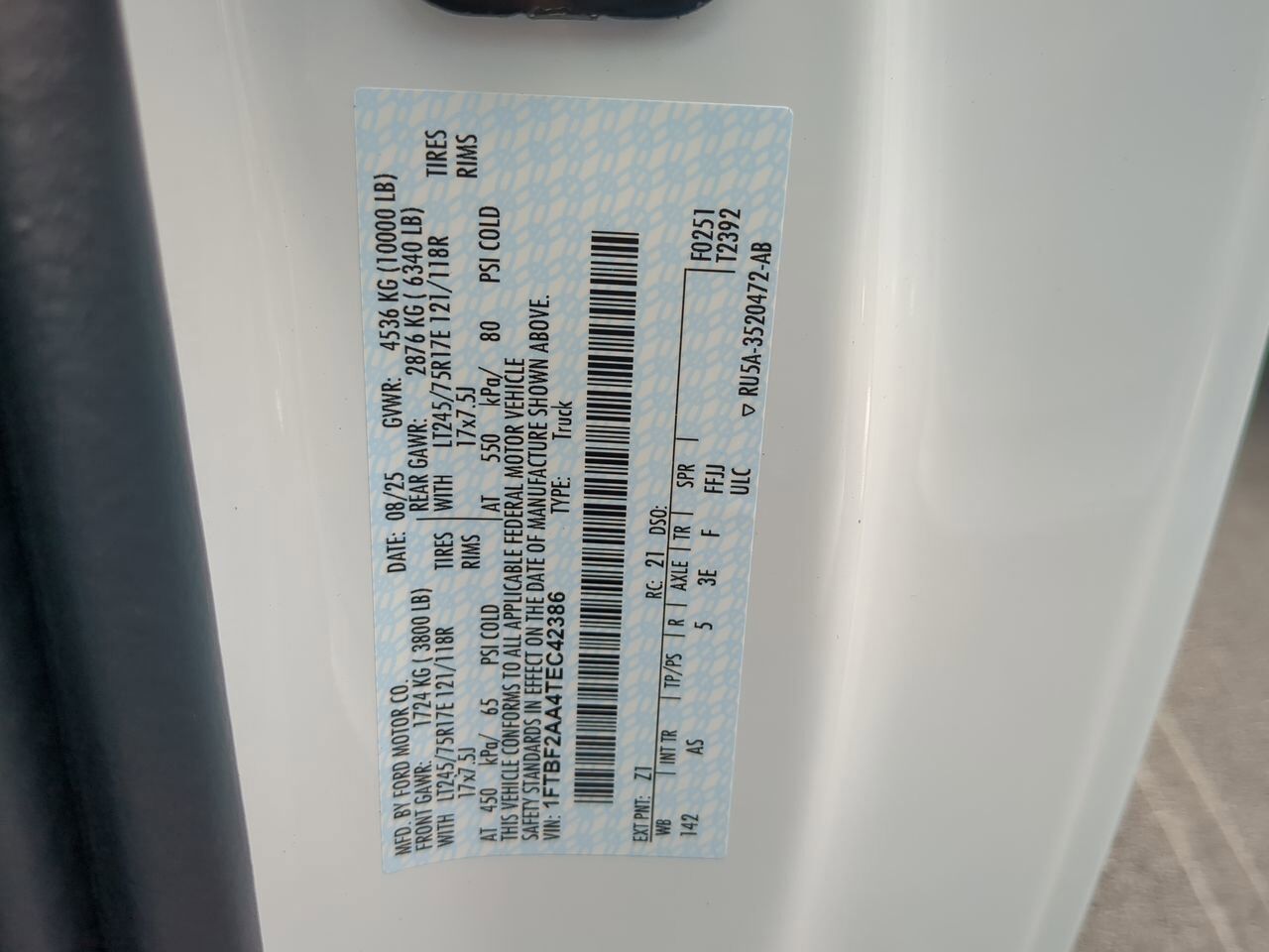 2026 Ford Super Duty F-250 SRW XL Appleton WI