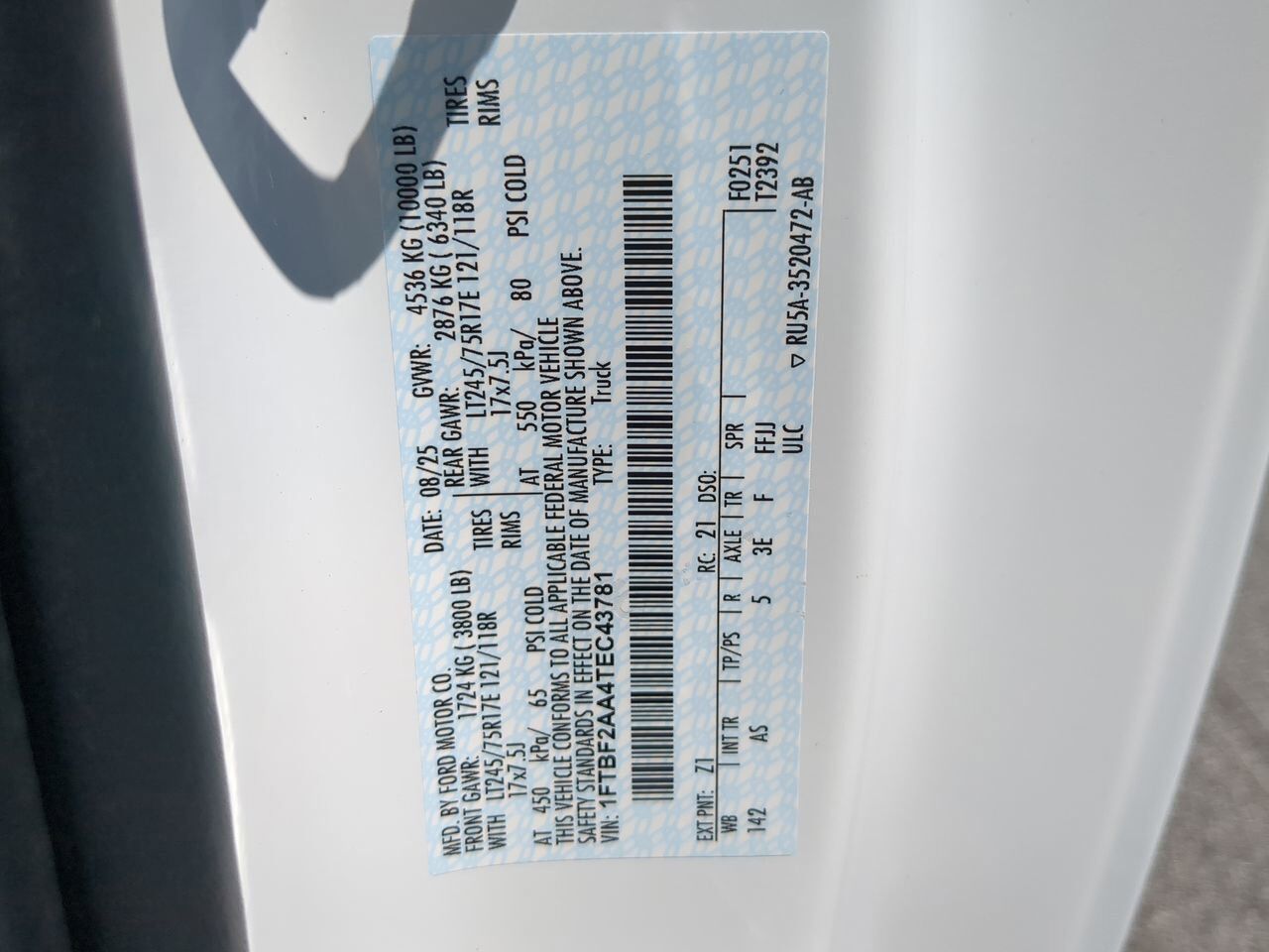 2026 Ford Super Duty F-250 SRW XL Appleton WI