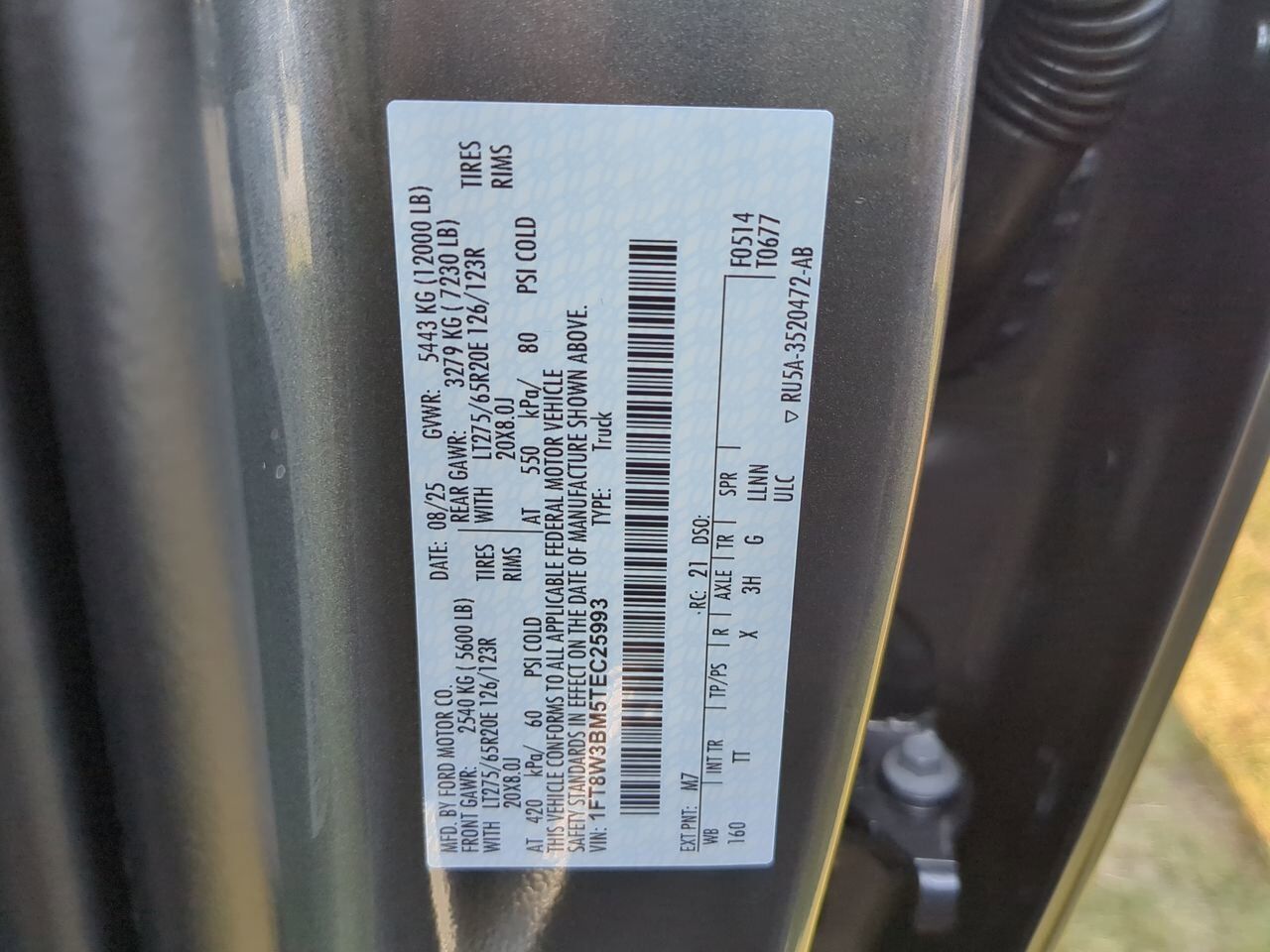 2026 Ford Super Duty F-350 SRW Platinum Plus Appleton WI