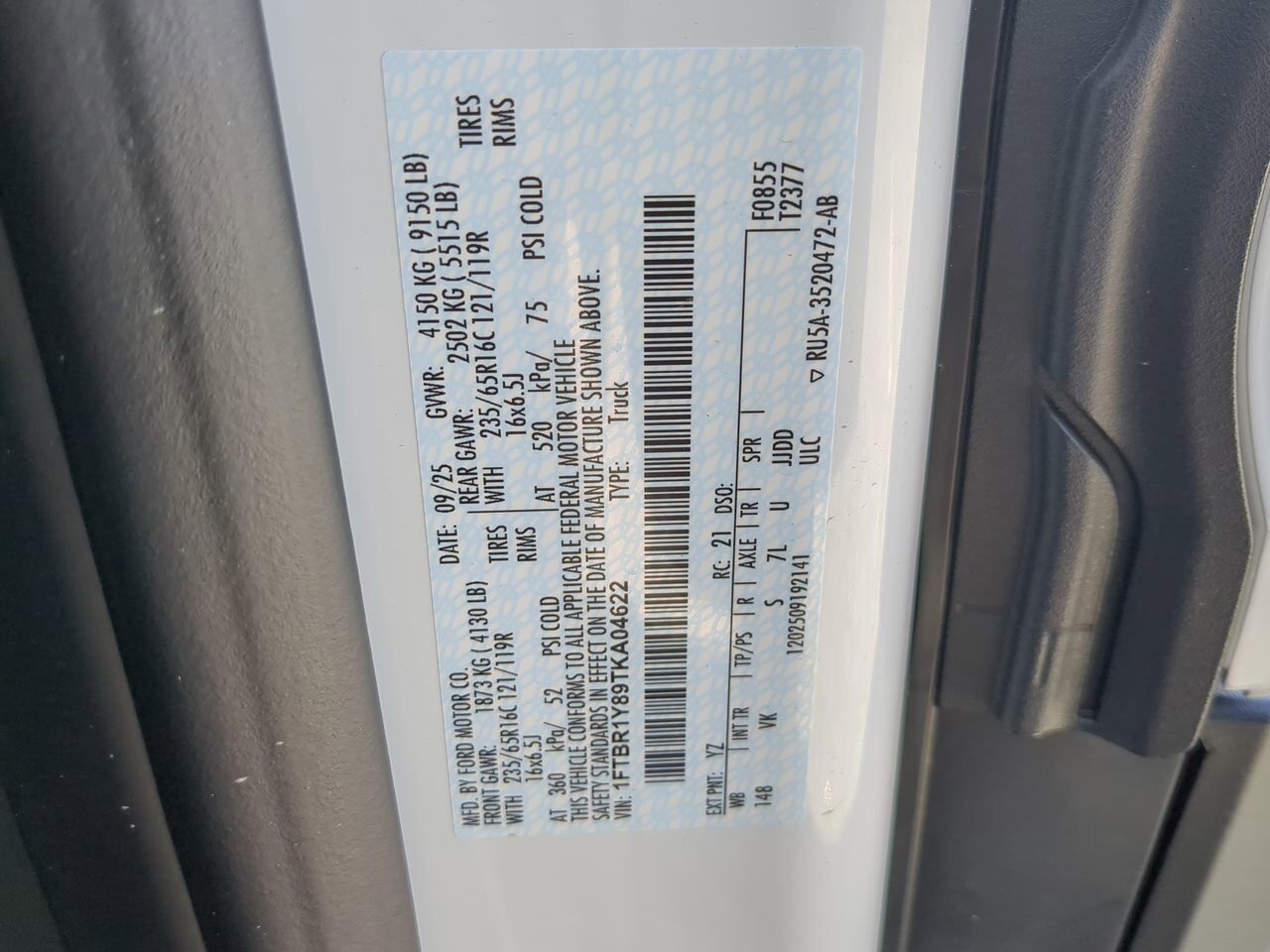 2026 Ford Transit Cargo Van Low Roof Appleton WI