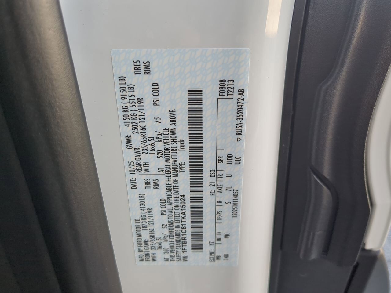 2026 Ford Transit Cargo Van XL Appleton WI