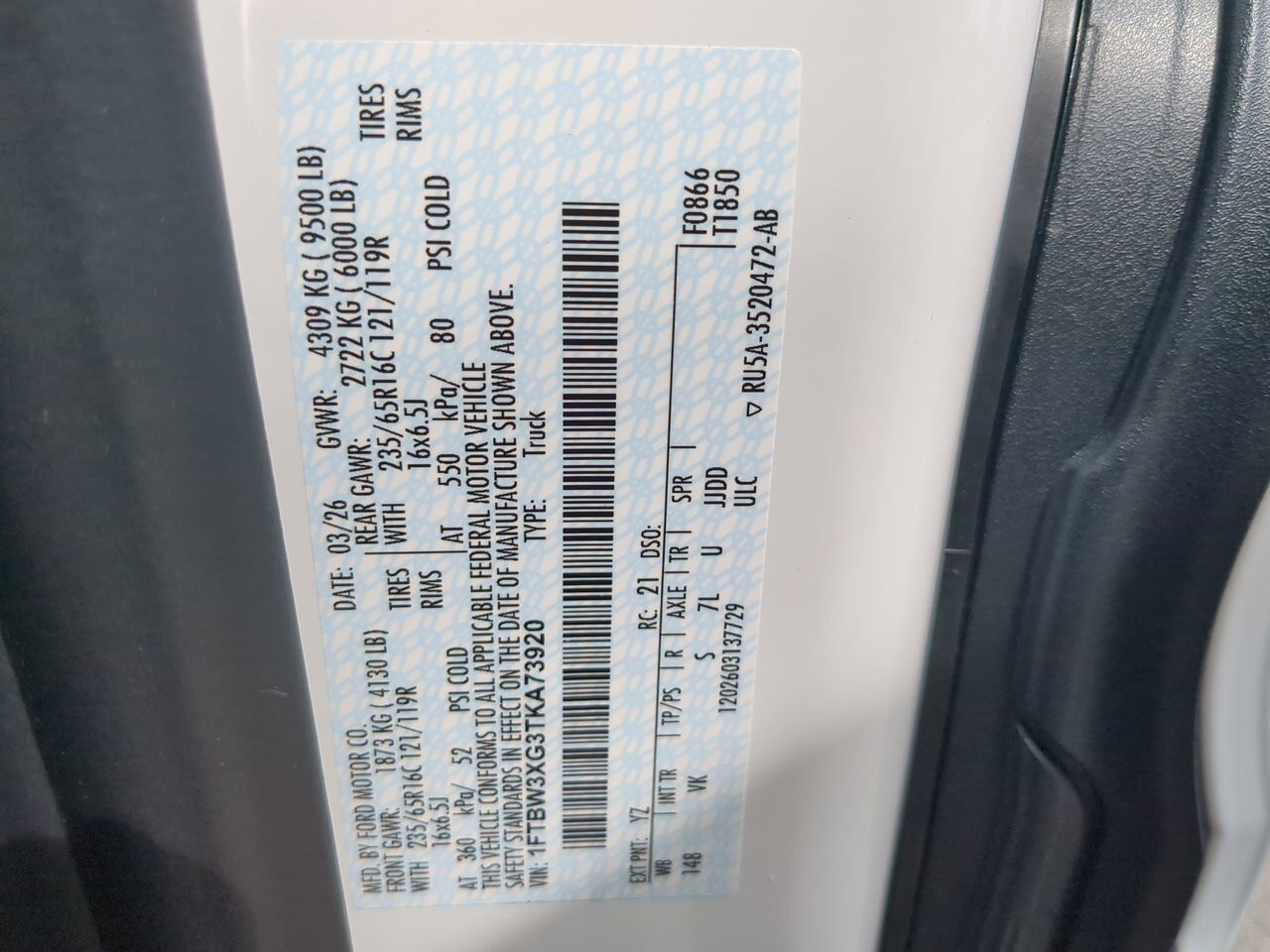 2026 Ford Transit Cargo Van XL Appleton WI