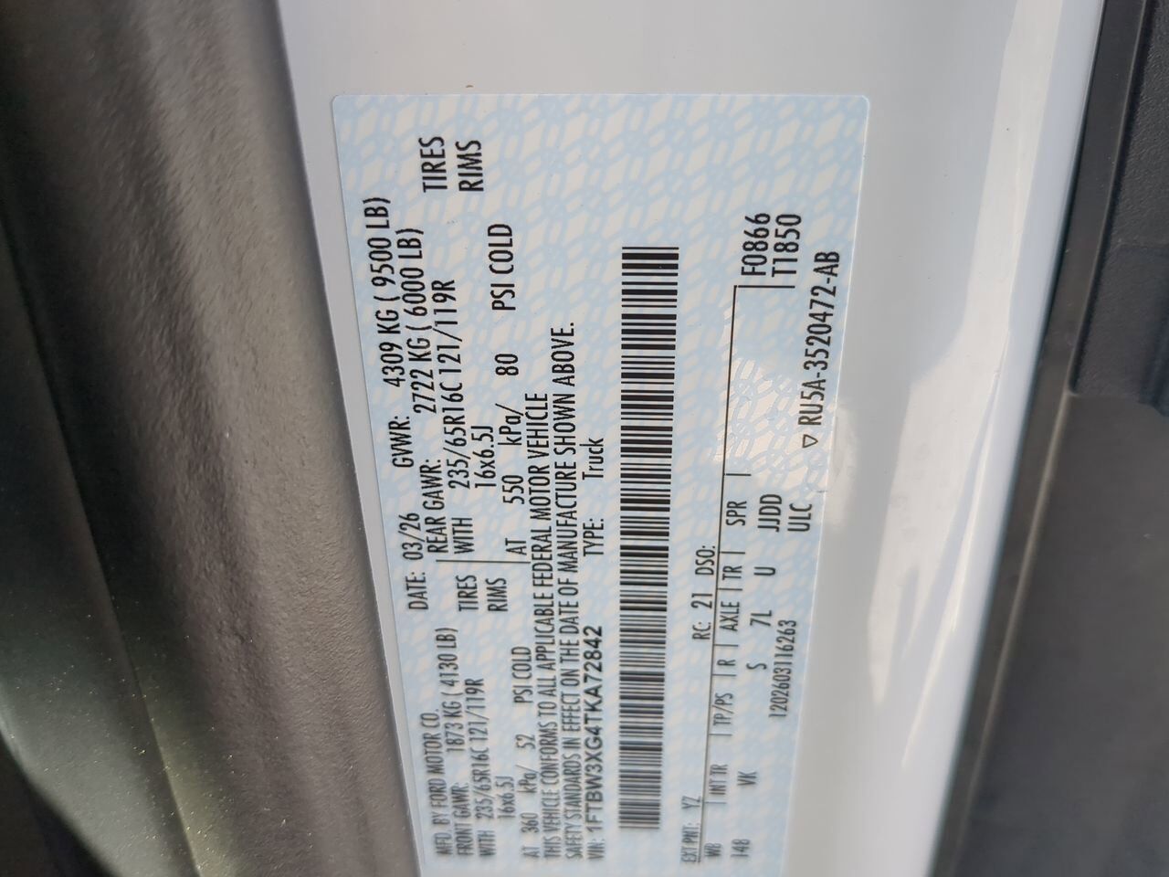 2026 Ford Transit Cargo Van XL Appleton WI