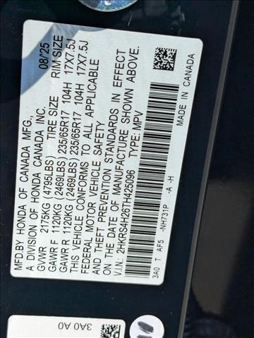 2026 Honda CR-V LX Roseville CA
