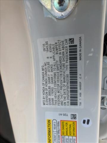 2026 Honda Civic Sedan Sport Roseville CA