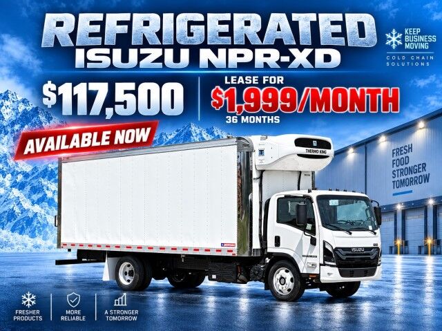 2026 Isuzu NPR-XD DSL 16' Refrigerated Truck Homestead FL 2026 Isuzu NPR-XD DSL 16' Refrigerated Truck Homestead FL