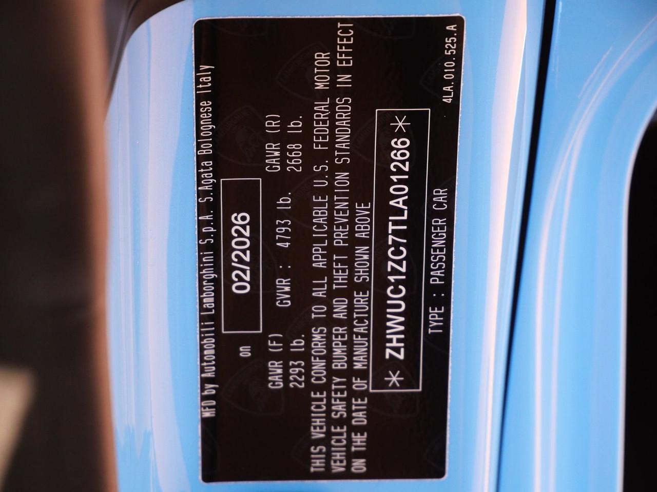 2026 Lamborghini Temerario Base Base Lawrence KS