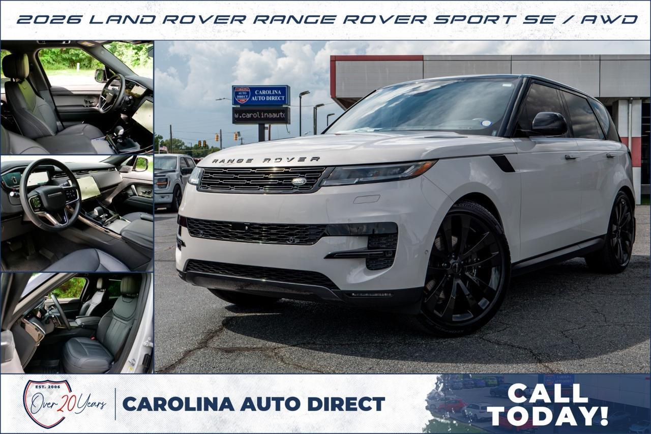 2026 Land Rover Range Rover Sport SE / AWD / Contrast Roof / Cold Climate Pack! Lincolnton NC 2026 Land Rover Range Rover Sport SE / AWD / Contrast Roof / Cold Climate Pack! Lincolnton NC