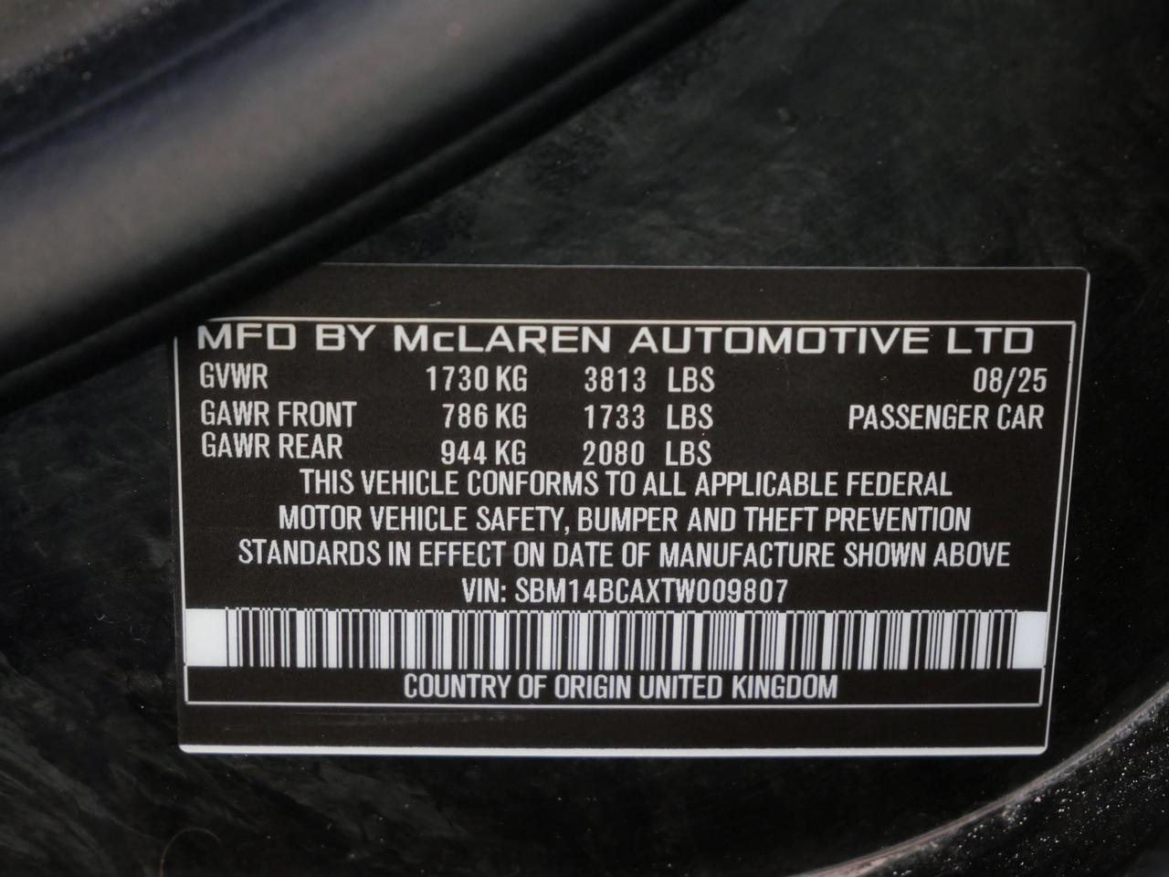 2026 McLaren 750S Icon Series Lawrence KS