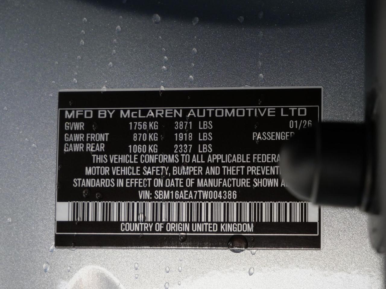 2026 McLaren Artura TechLux Lawrence KS