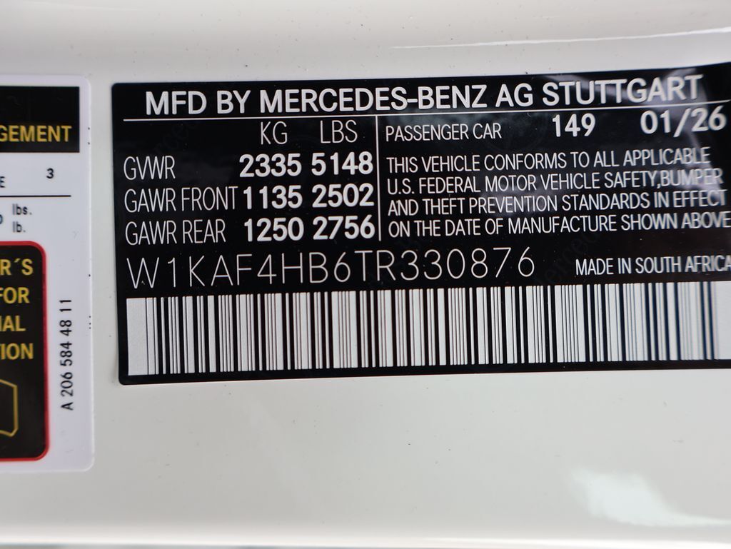 2026 Mercedes-Benz C-Class C 300 San Clemente CA