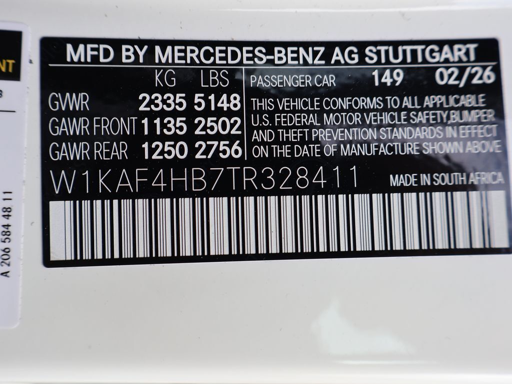 2026 Mercedes-Benz C-Class C 300 San Clemente CA