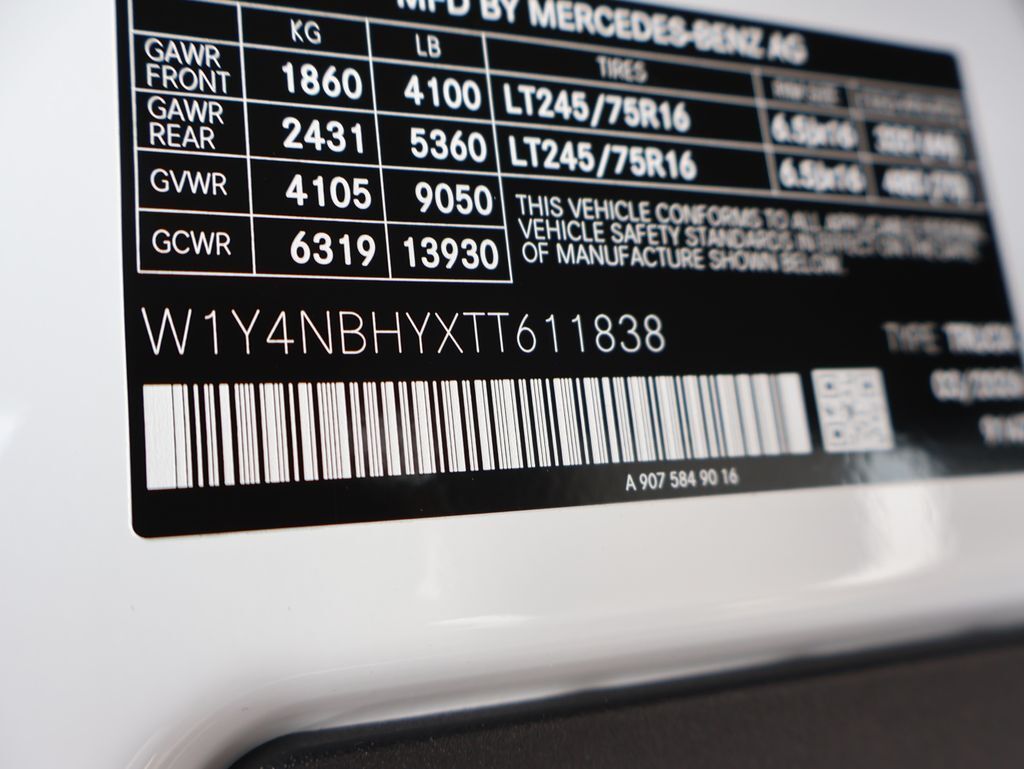 2026 Mercedes-Benz Sprinter 2500 Cargo 144 WB San Clemente CA