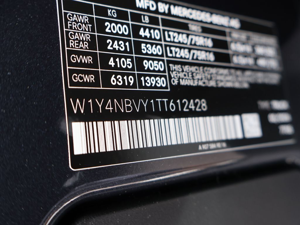 2026 Mercedes-Benz Sprinter 2500 Cargo 144 WB San Clemente CA