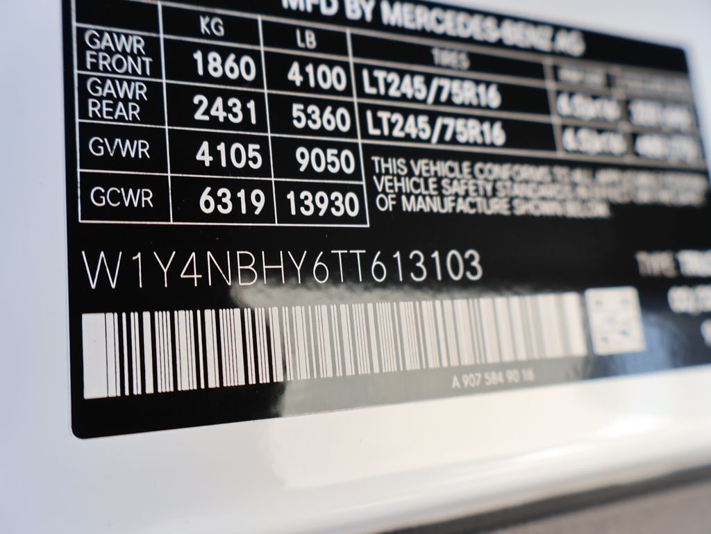 2026 Mercedes-Benz Sprinter 2500 Cargo 144 WB San Clemente CA