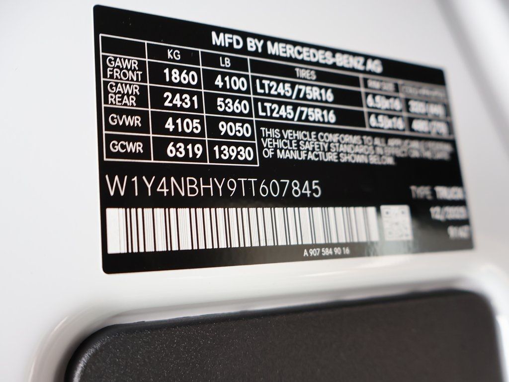 2026 Mercedes-Benz Sprinter 2500 Cargo 144 WB San Clemente CA