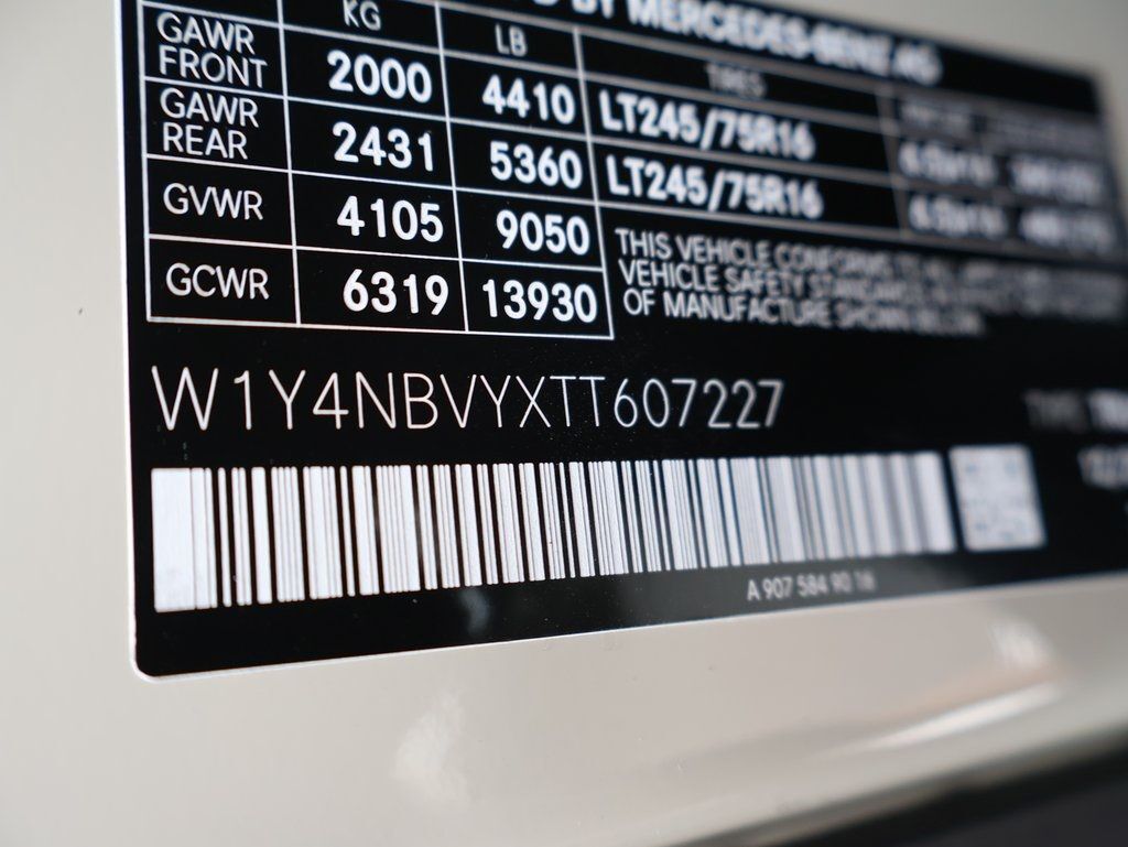 2026 Mercedes-Benz Sprinter 2500 Cargo 144 WB San Clemente CA