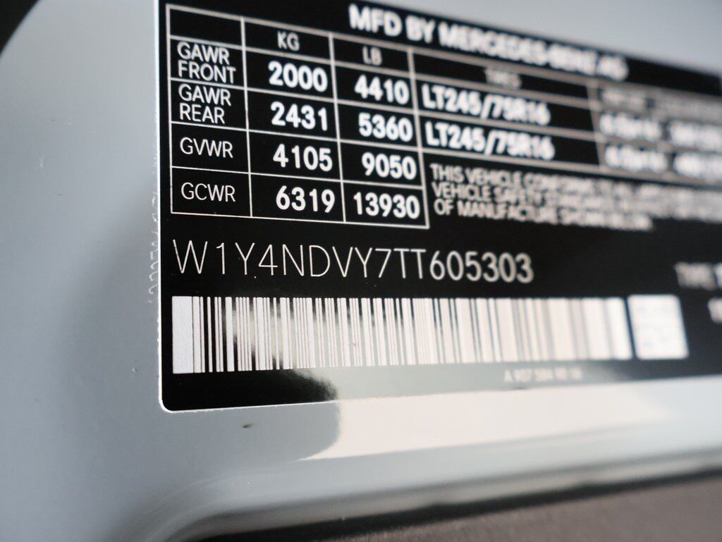 2026 Mercedes-Benz Sprinter 2500 Cargo 170 WB Extended San Clemente CA