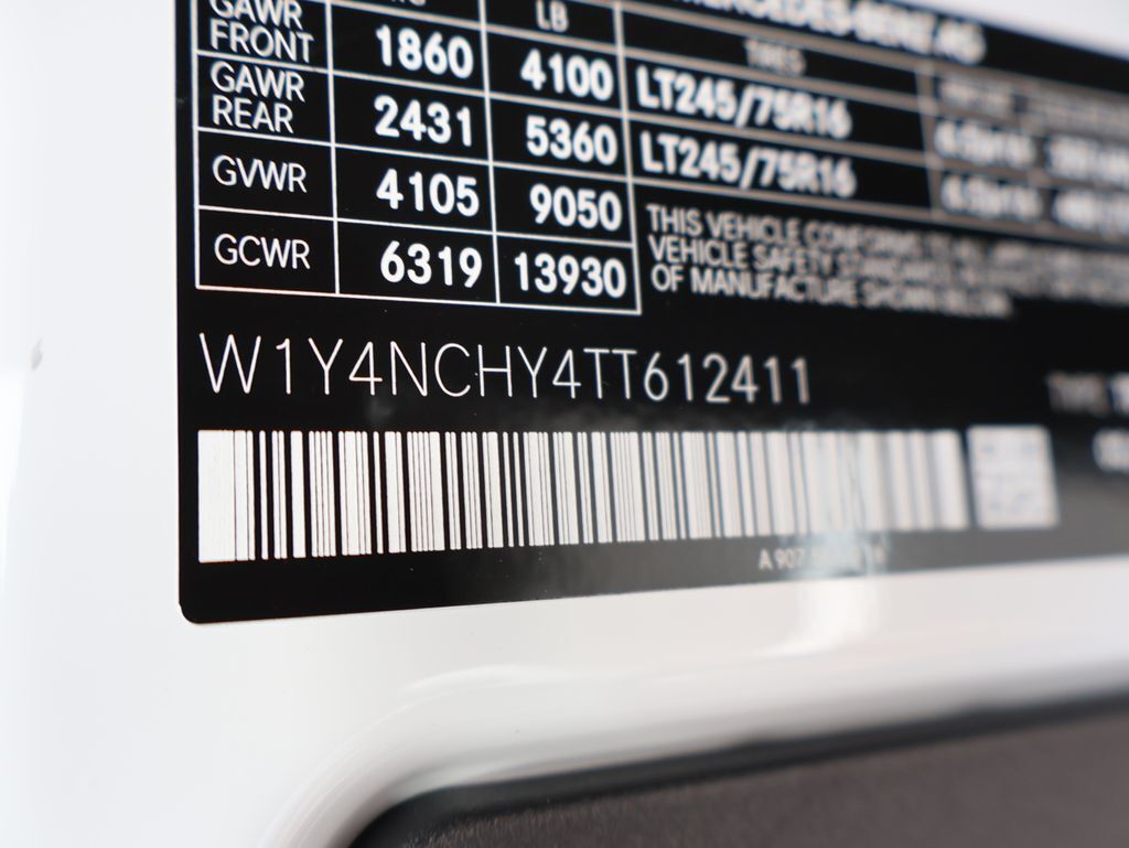 2026 Mercedes-Benz Sprinter 2500 Cargo 170 WB San Clemente CA