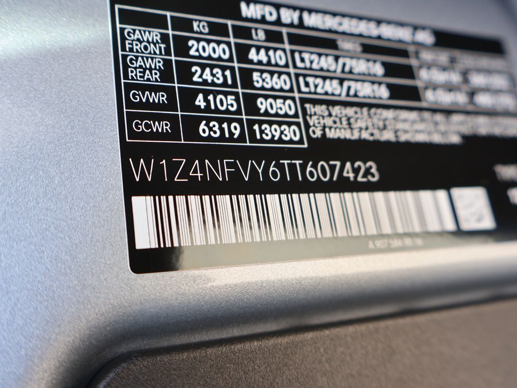 2026 Mercedes-Benz Sprinter 2500 Passenger 144 WB San Clemente CA