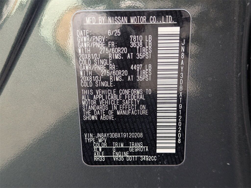 2026 Nissan Armada PRO-4X Kennesaw GA 2026 Nissan Armada PRO-4X Kennesaw GA