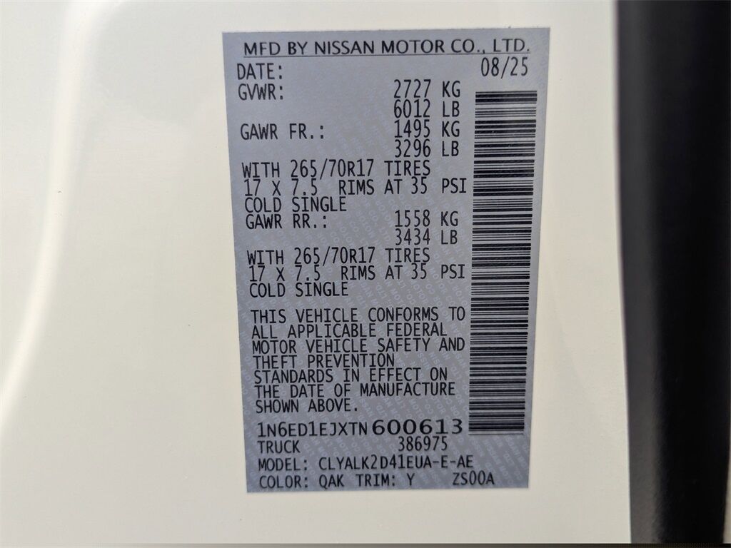 2026 Nissan Frontier PRO-X Kennesaw GA 2026 Nissan Frontier PRO-X Kennesaw GA
