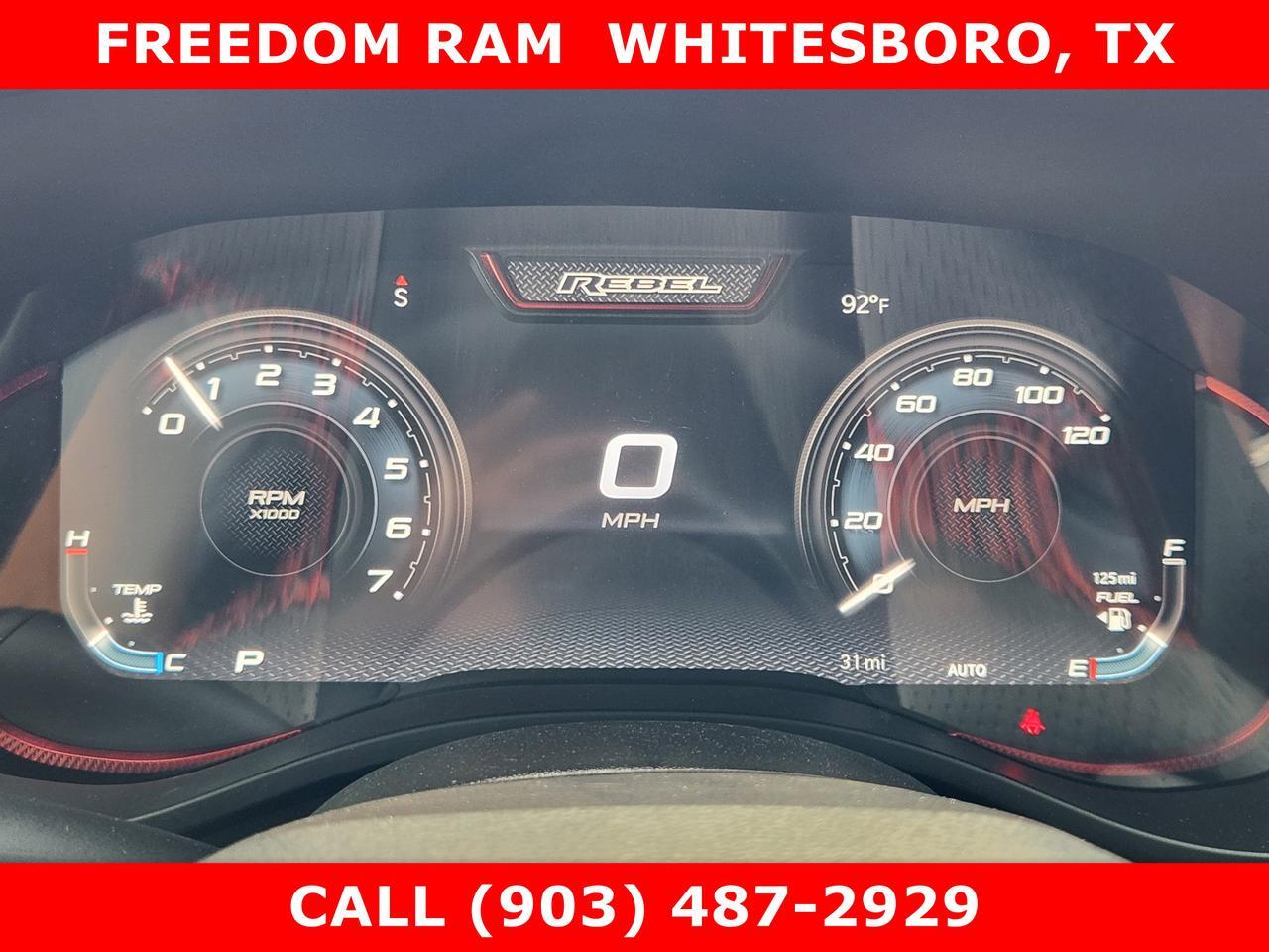 2026 Ram 1500 Rebel Sherman TX
