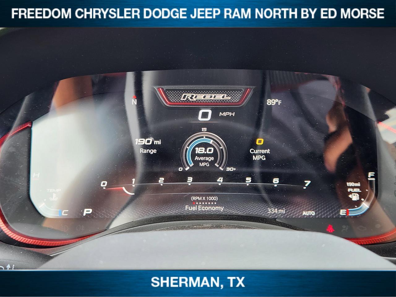 2026 Ram 1500 Rebel Sherman TX