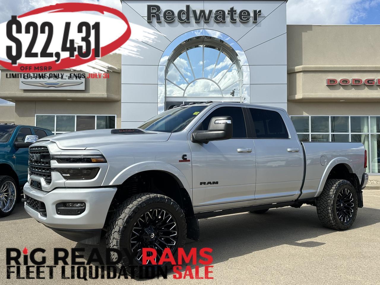 2026 Ram 2500 Limited Crew Cab 4x4 | RIG READY RAM | BDS Lift | Fuel Wheels | 5th Wheel Prep | 360 Camera | 2026 Ram 2500 Limited Crew Cab 4x4 | RIG READY RAM | BDS Lift | Fuel Wheels | 5th Wheel Prep | 360 Camera |