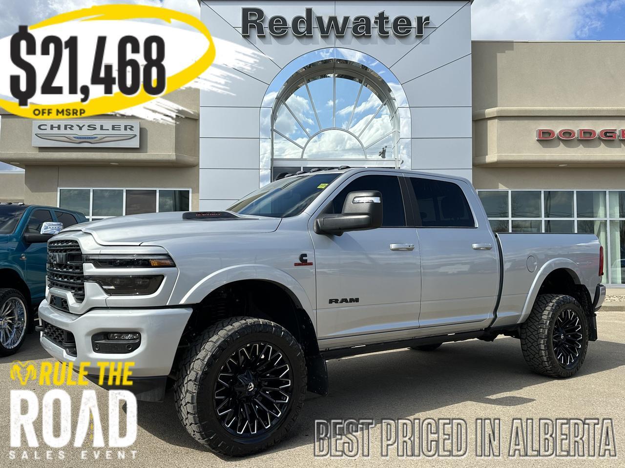 2026 Ram 2500 Limited Crew Cab 4x4 | RIG READY RAM | BDS Lift | Fuel Wheels | 5th Wheel Prep | 360 Camera | 2026 Ram 2500 Limited Crew Cab 4x4 | RIG READY RAM | BDS Lift | Fuel Wheels | 5th Wheel Prep | 360 Camera |