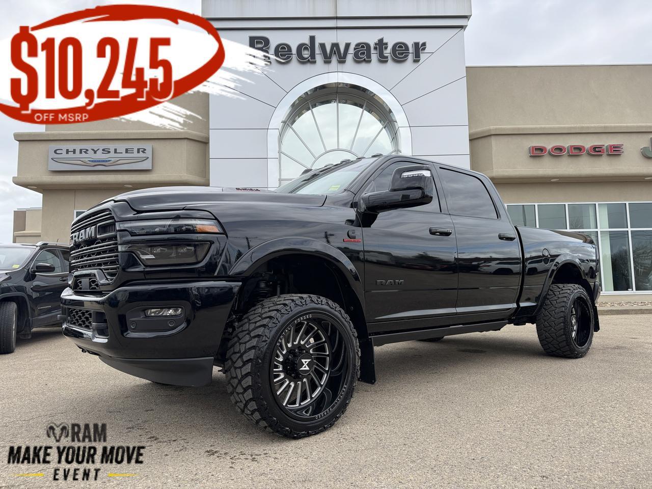 2026 Ram 3500 Laramie Crew Cab 4x4 | Rig Ready Ram | Daddy Demarco | Sentali Forged Wheels | Level Kit | Loaded Redwater AB 2026 Ram 3500 Laramie Crew Cab 4x4 | Rig Ready Ram | Daddy Demarco | Sentali Forged Wheels | Level Kit | Loaded Redwater AB