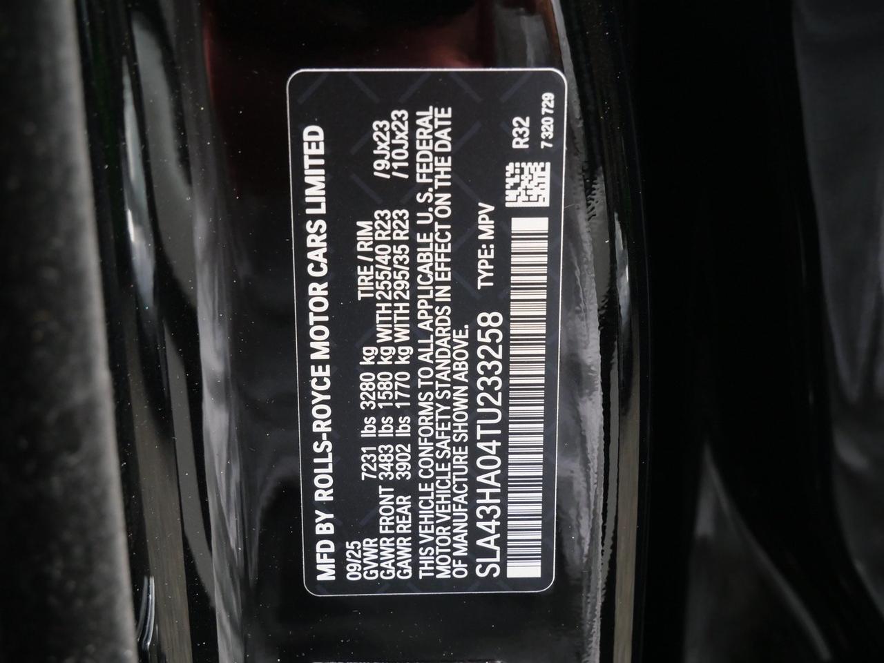 2026 Rolls-Royce Black Badge Cullinan Lawrence KS