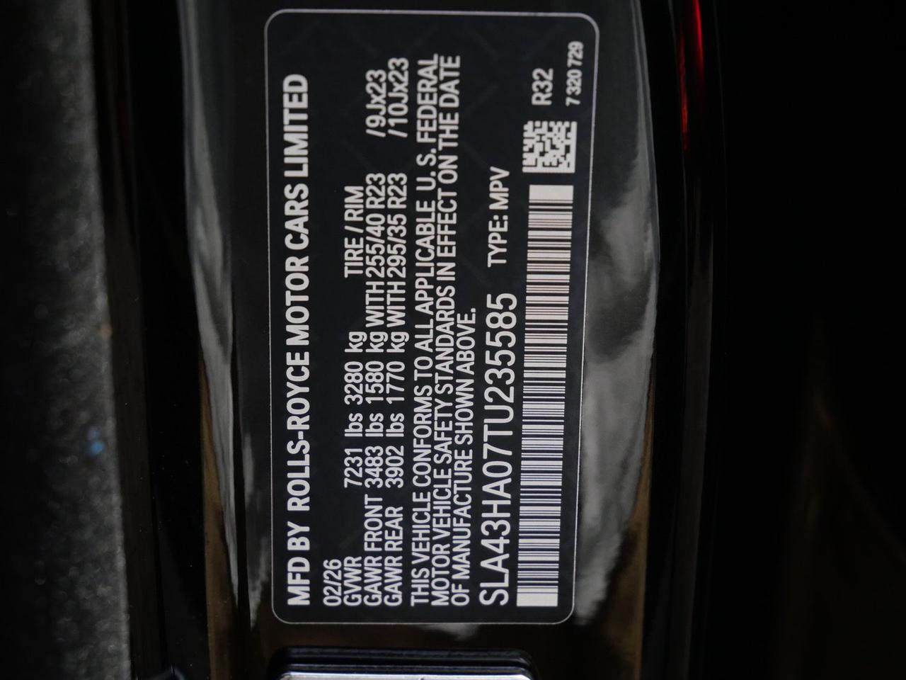 2026 Rolls-Royce Black Badge Cullinan Lawrence KS