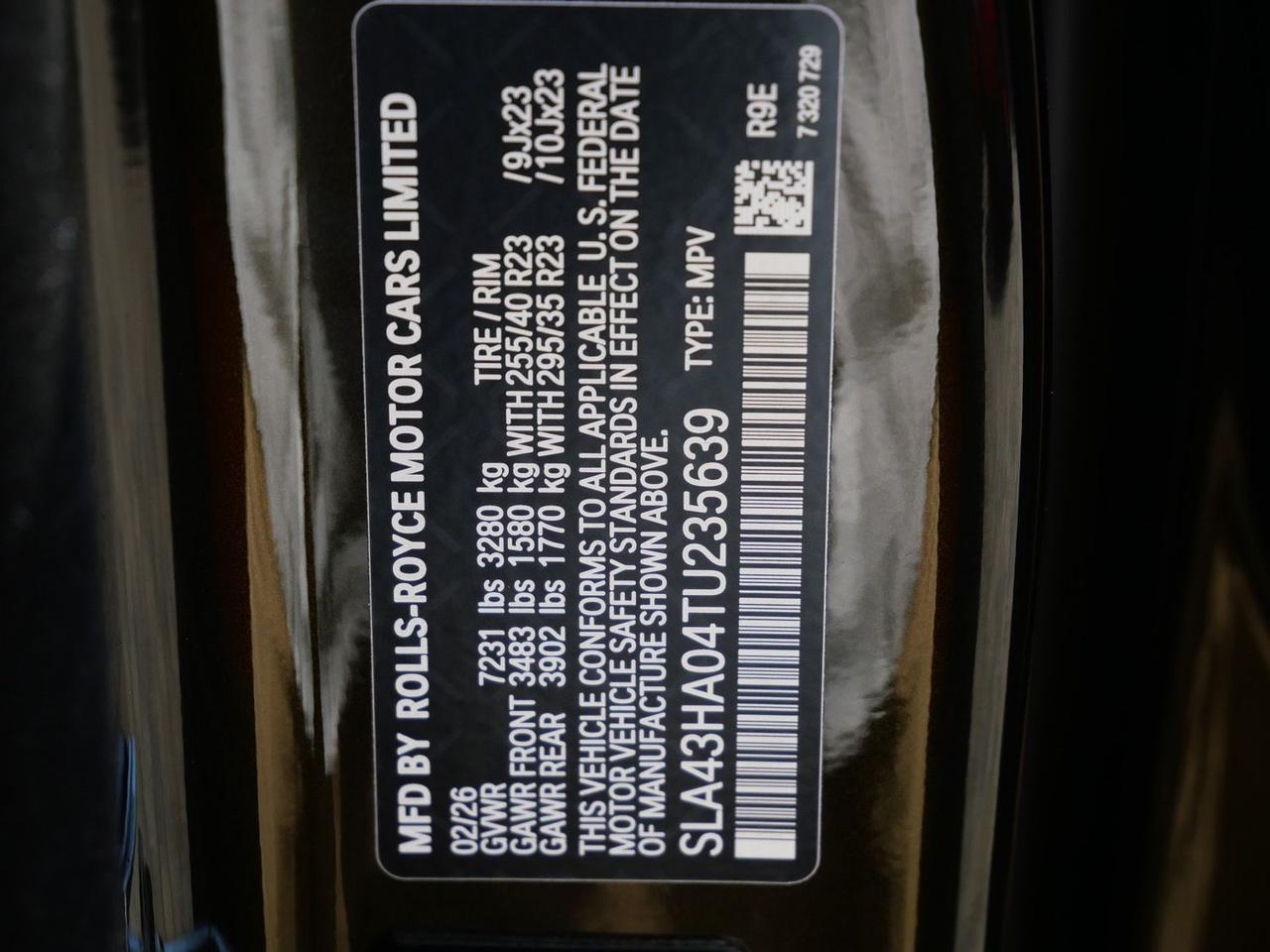 2026 Rolls-Royce Black Badge Cullinan Lawrence KS