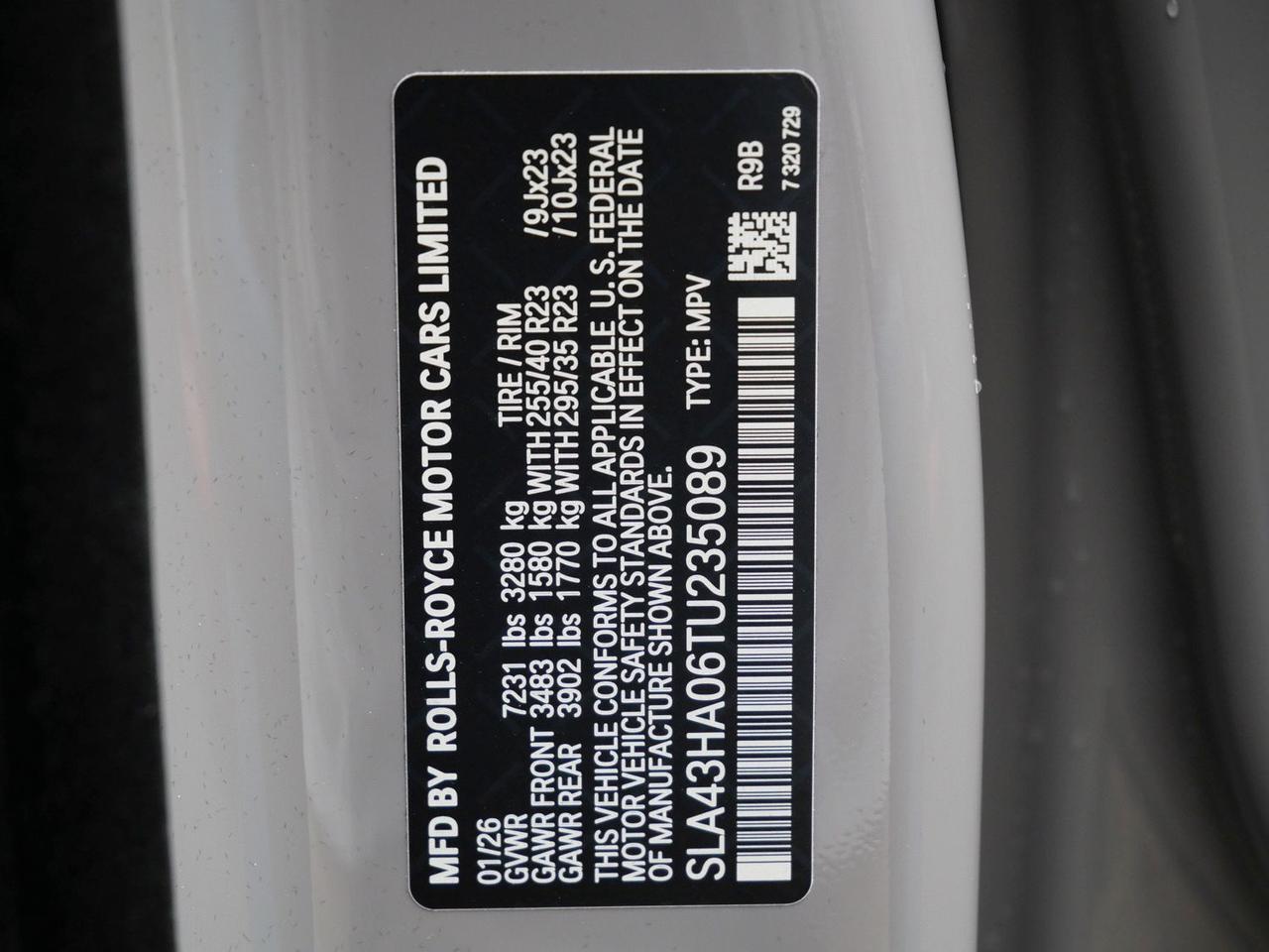 2026 Rolls-Royce Black Badge Cullinan Lawrence KS