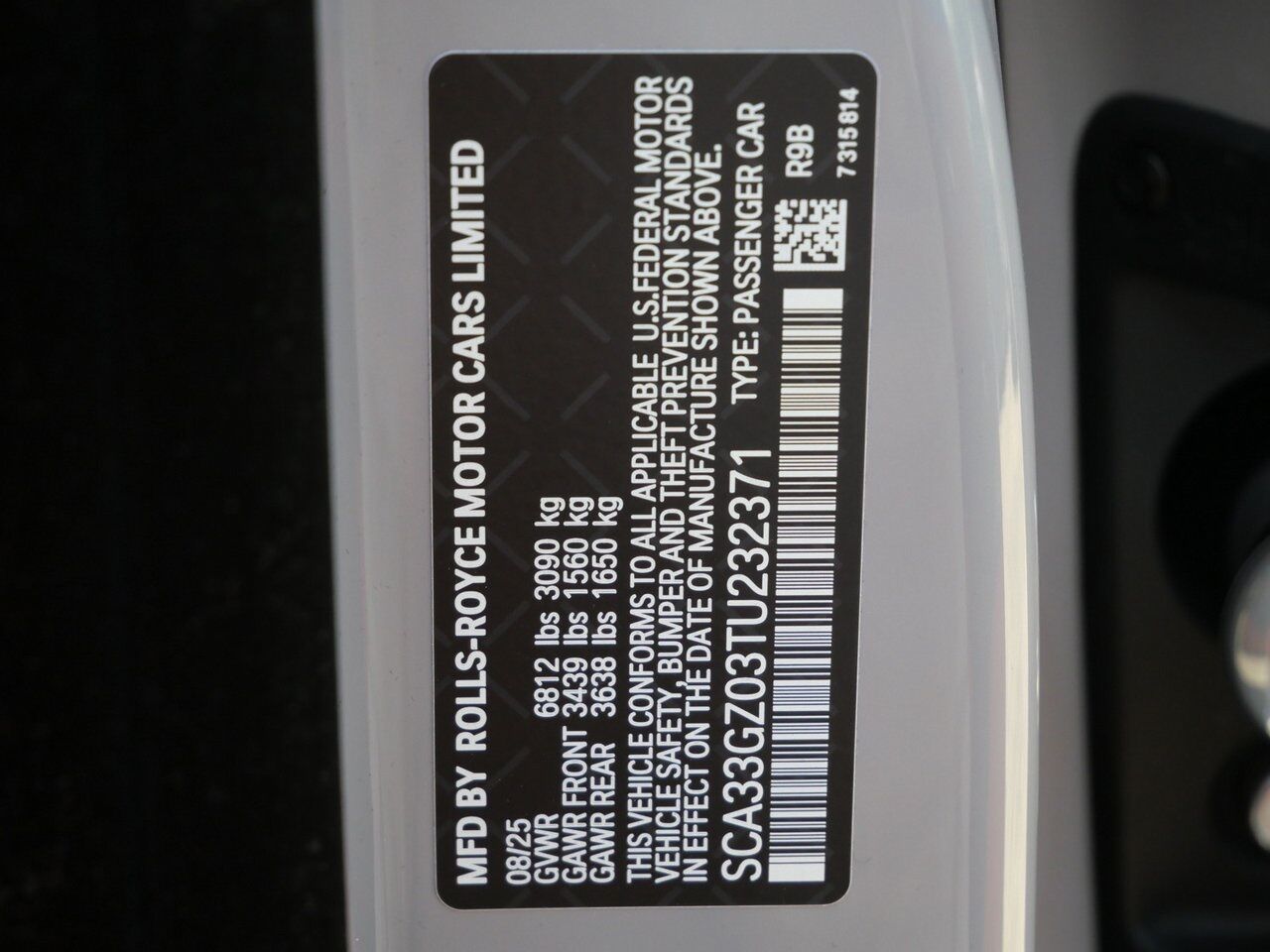 2026 Rolls-Royce Black Badge Ghost Lawrence KS