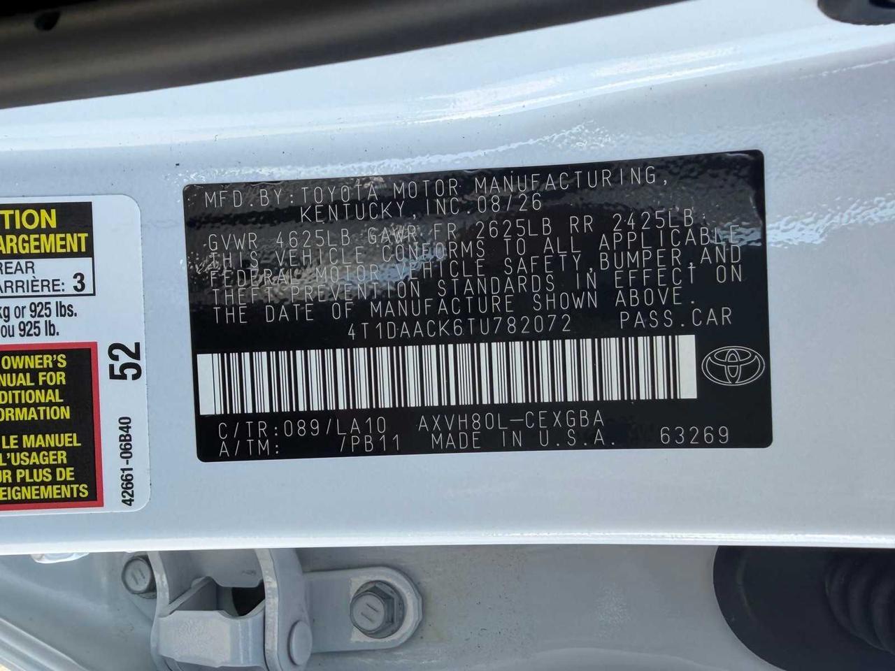 2026 Toyota Camry XLE Irving TX 2026 Toyota Camry XLE Irving TX