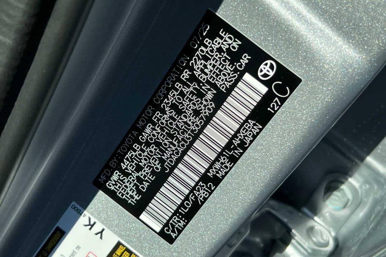 2026 Toyota Prius Plug-In Hybrid SE Roseville CA