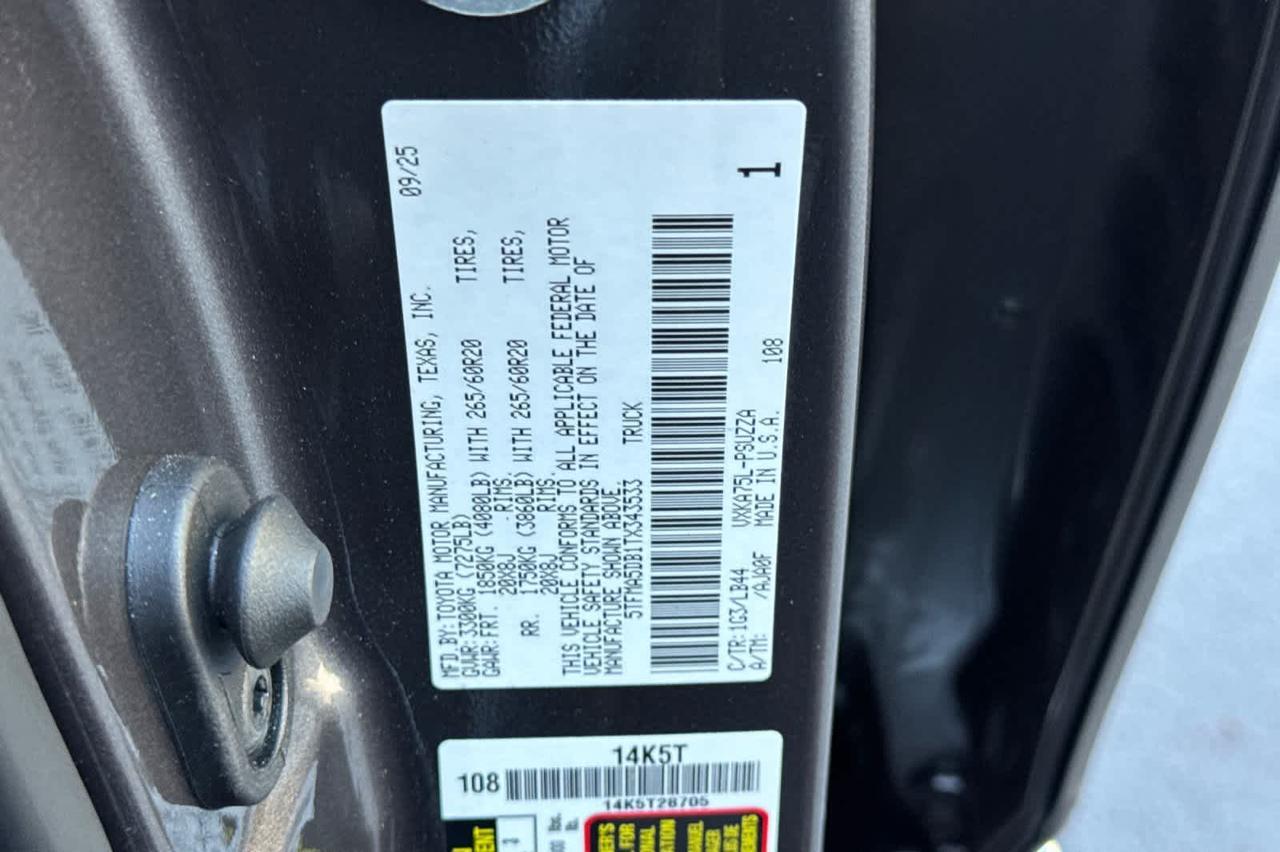 2026 Toyota Tundra 1794 Edition Roseville CA