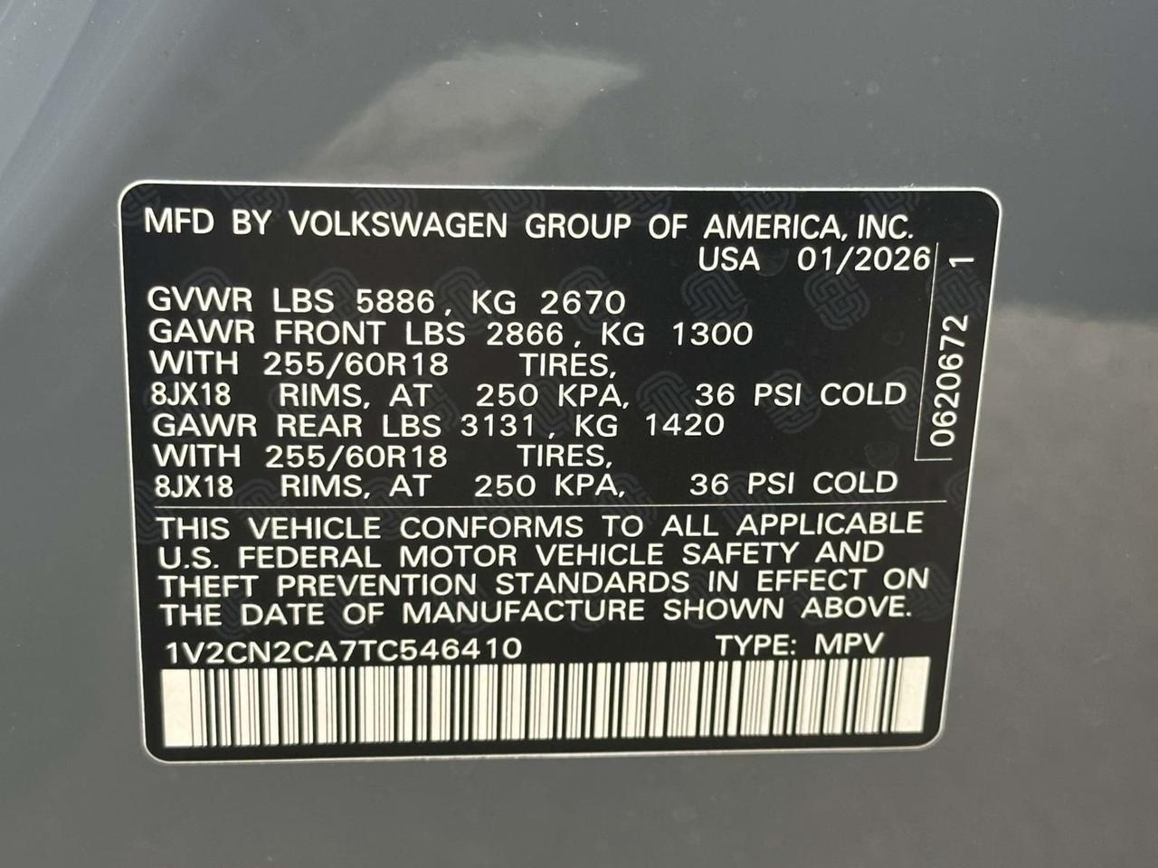 2026 Volkswagen Atlas 2.0T Peak Edition Woodbridge VA