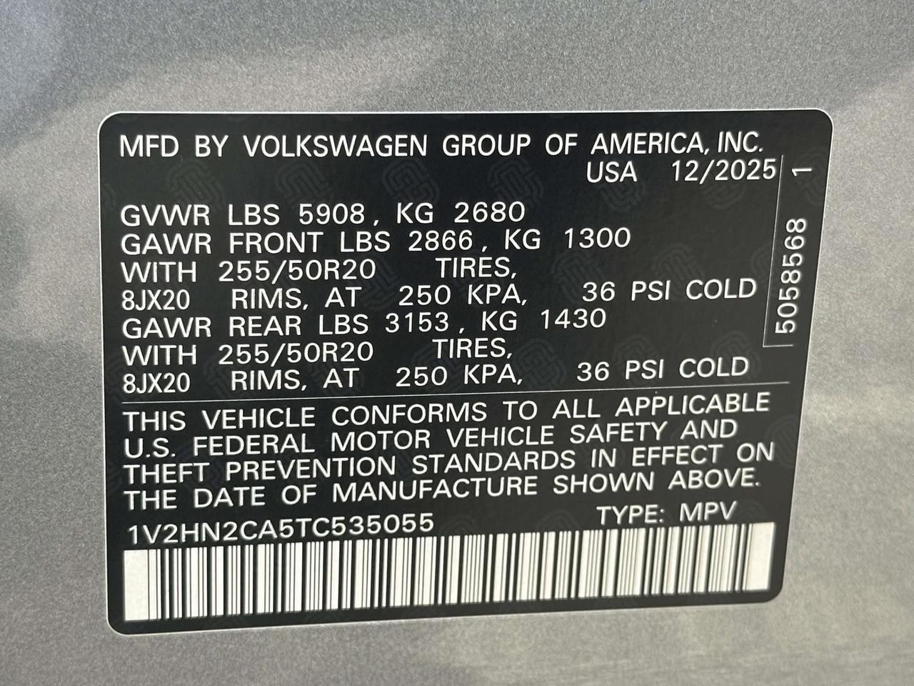 2026 Volkswagen Atlas 2.0T SE w/Technology Woodbridge VA