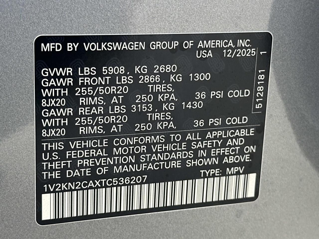 2026 Volkswagen Atlas 2.0T SE w/Technology Woodbridge VA