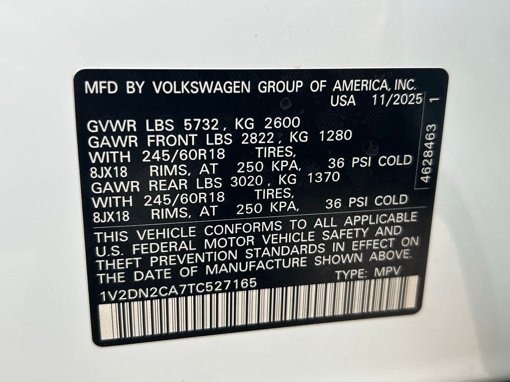 2026 Volkswagen Atlas 2.0T SE Tampa FL