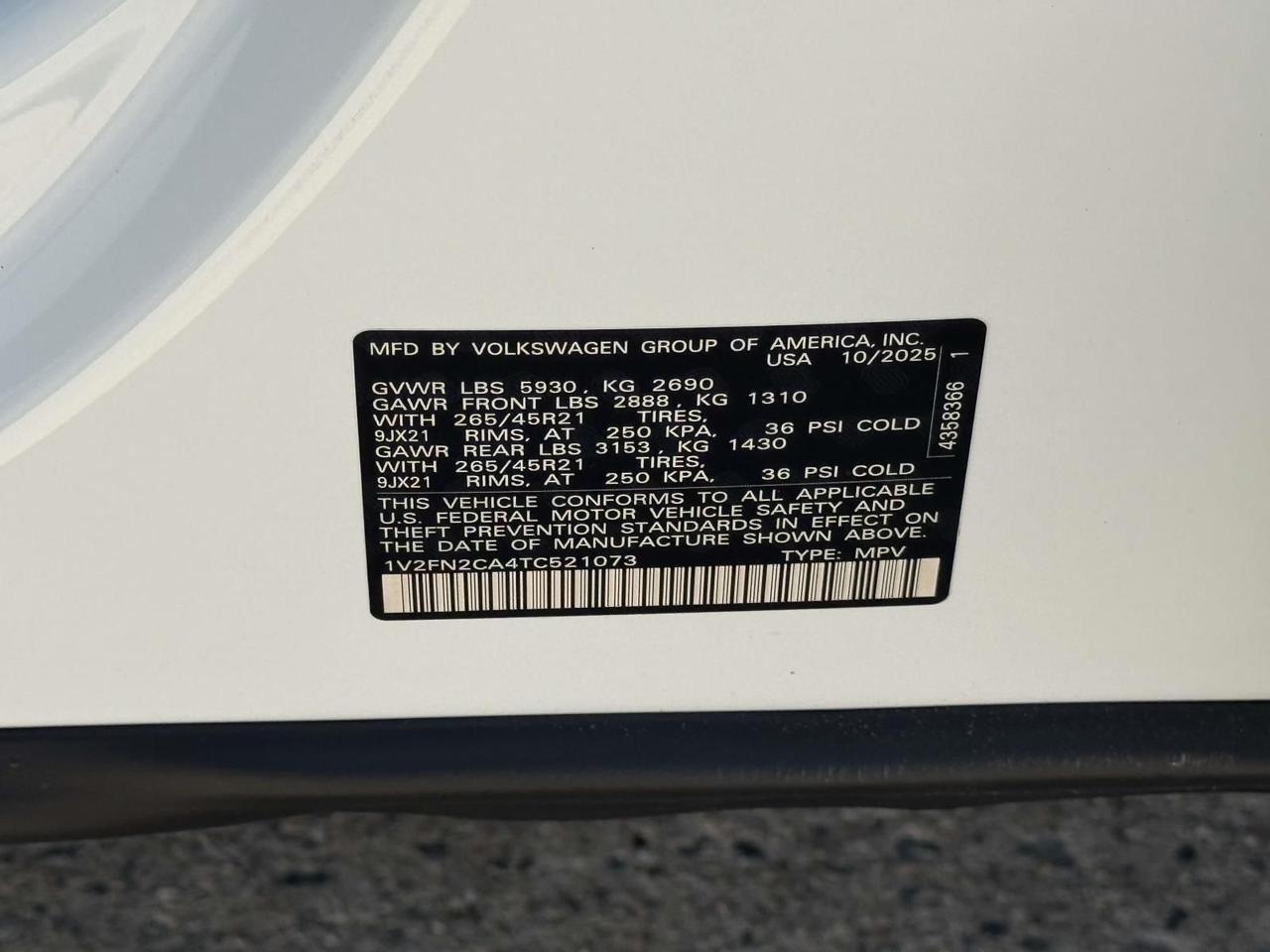 2026 Volkswagen Atlas 2.0T SEL Premium R-Line Woodbridge VA