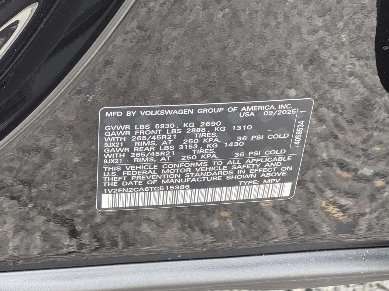 2026 Volkswagen Atlas 2.0T SEL Premium R-Line Woodbridge VA