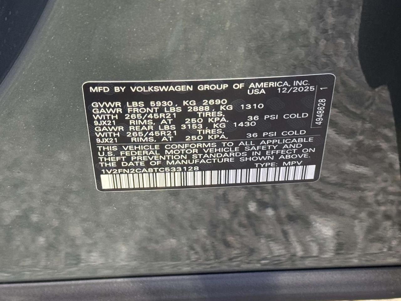 2026 Volkswagen Atlas 2.0T SEL Premium R-Line Woodbridge VA